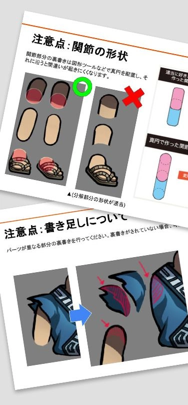 キャラごとのモーション制作①